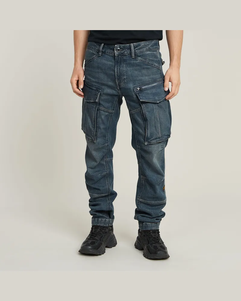 G-STAR RAW Rovic Zip Regular Tapered Denim Jeans - Dunkelblau - Herren Dunkelblau
