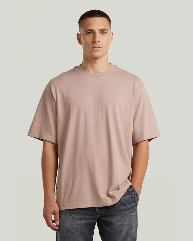 G-STAR RAW Boxy Base T-Shirt - Pink - Herren Pink