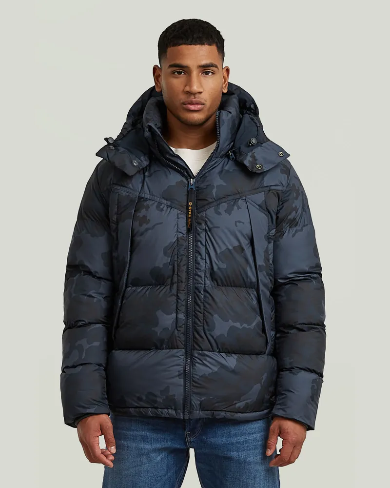 G-STAR RAW G-Whistler Padded Hooded Jacke 2.0 - Mehrfarbig - Herren Mehrfarbig