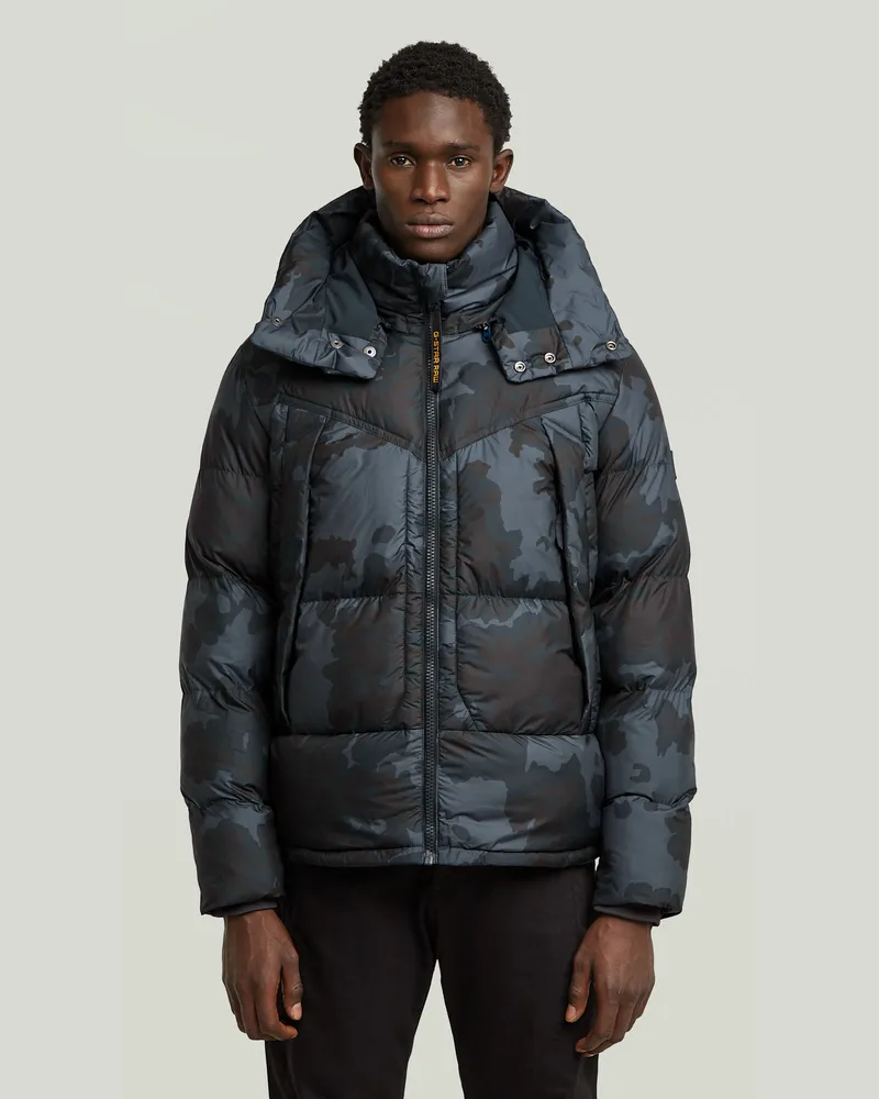 G-STAR RAW G-Whistler Padded Hooded Jacke 2.0 - Mehrfarbig - Herren Mehrfarbig