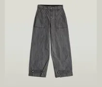 Fatigue Workwear Chino - Schwarz - Damen