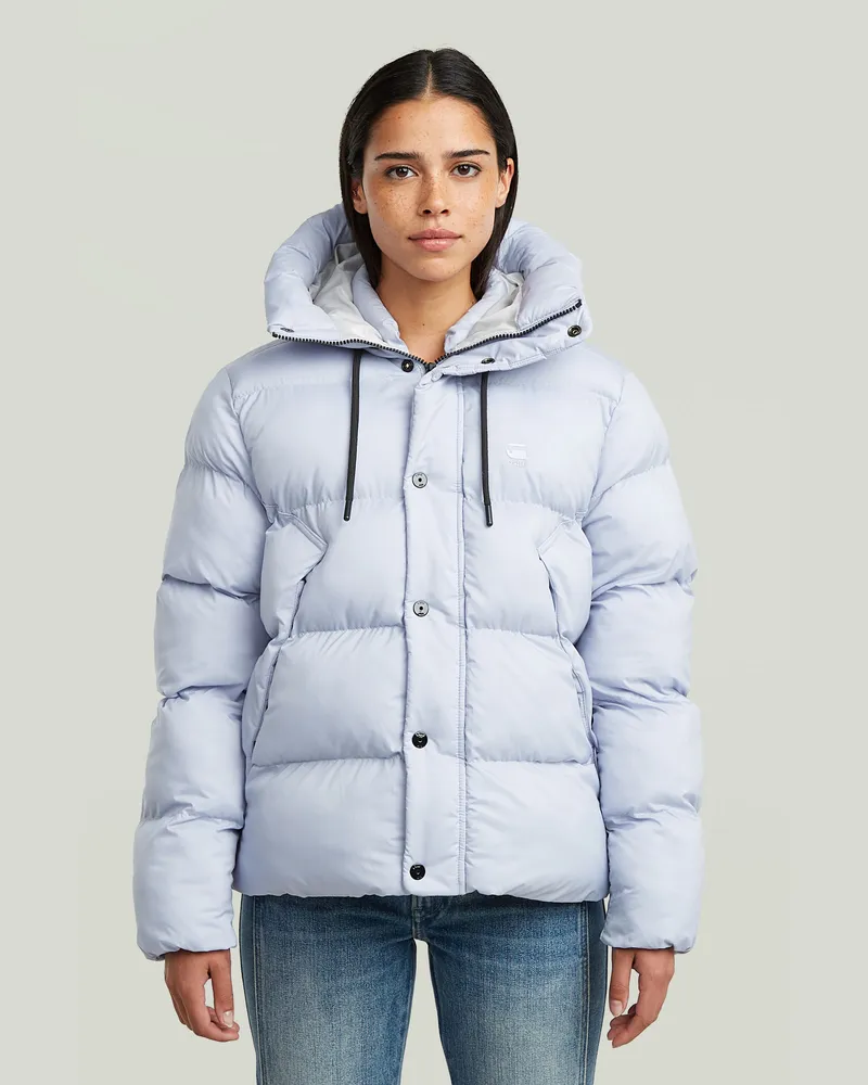 G-STAR RAW Whistler Short Puffer - Grau - Damen Grau