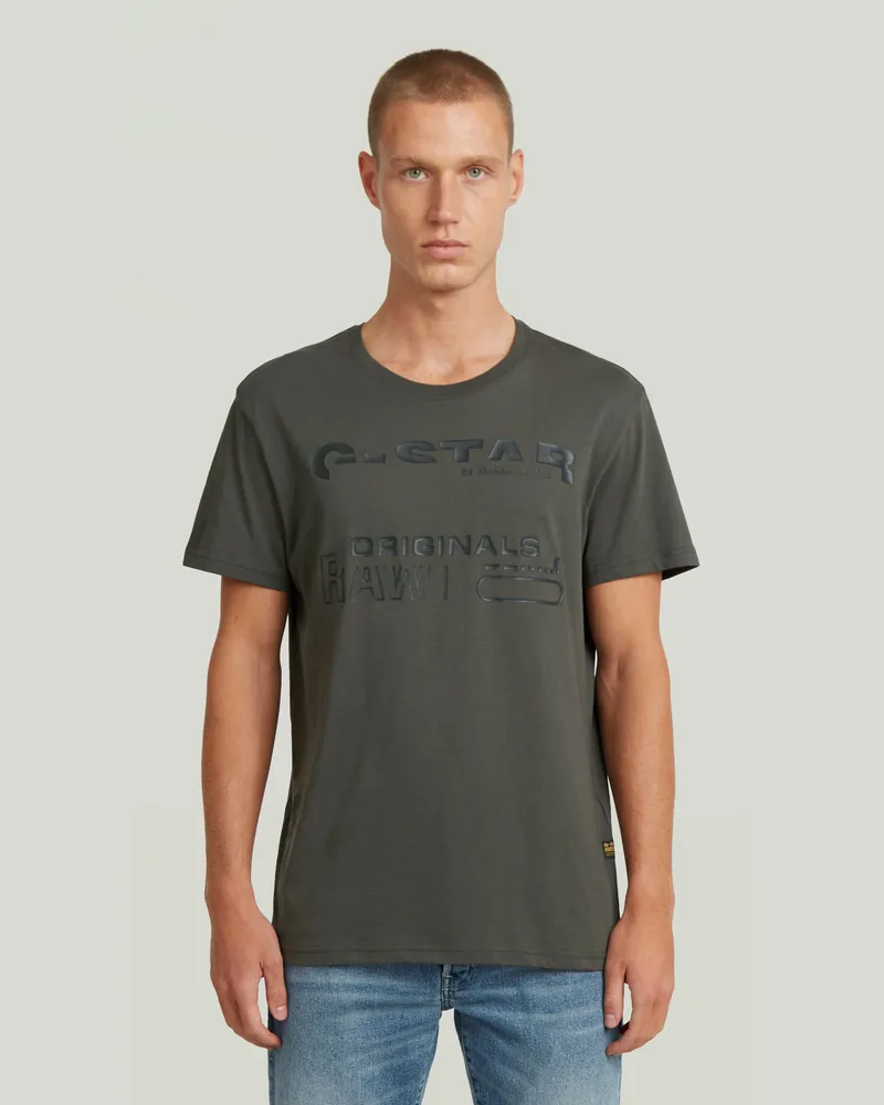 G-STAR RAW Originals T-Shirt - Grau - Herren Grau