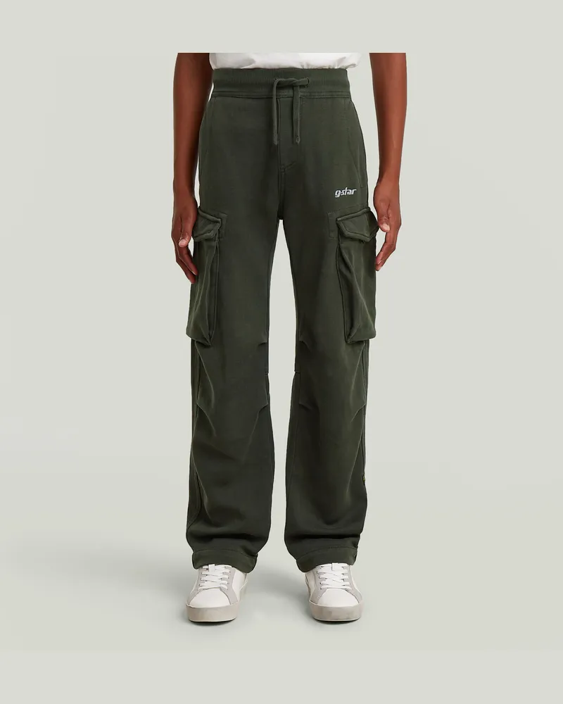 G-STAR RAW Boys Core Regular Cargo Sweatpant - Grün - jungen Grün