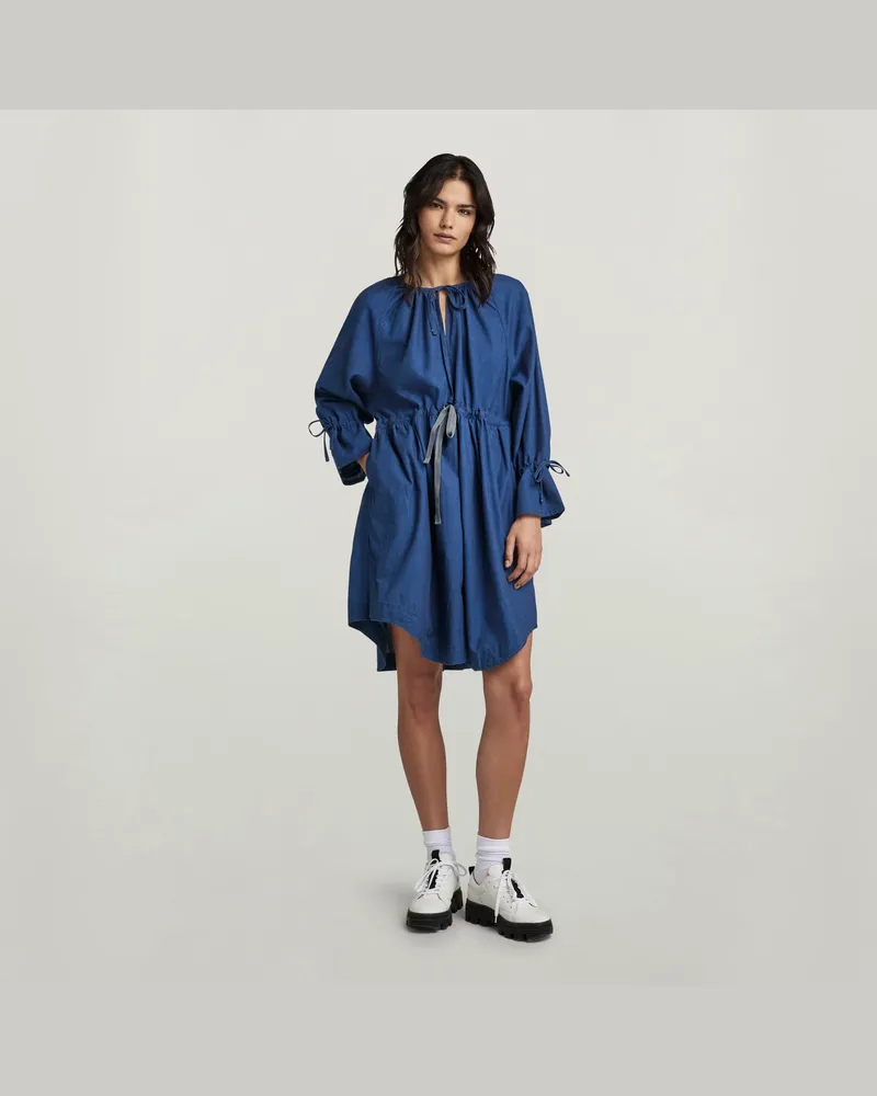 G-STAR RAW Sniper Kleid - Dunkelblau - Damen Dunkelblau