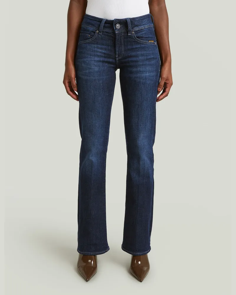 G-STAR RAW Midge Bootcut Jeans - Dunkelblau - Damen Dunkelblau