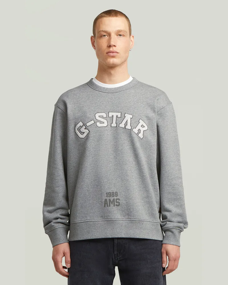 G-STAR RAW Applique Sweater - Mehrfarbig - Herren Mehrfarbig
