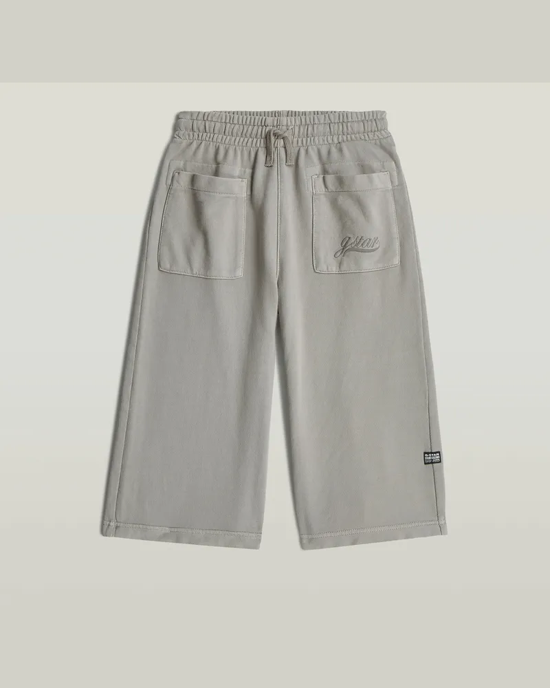 G-STAR RAW Girls Long Sweat Shorts - Grau - mädchen Grau