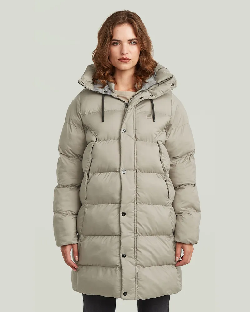 G-STAR RAW Whistler Parka Steppjacke - Beige - Damen Beige