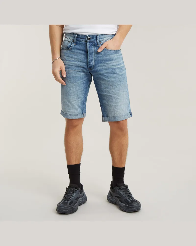 G-STAR RAW 3301 Denim Shorts - Hellblau - Herren Hellblau