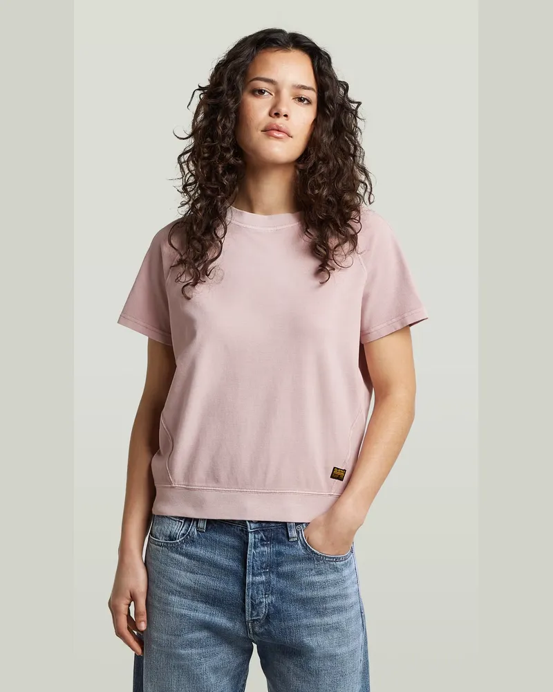 G-STAR RAW Raglan T-Shirt - Pink - Damen Pink
