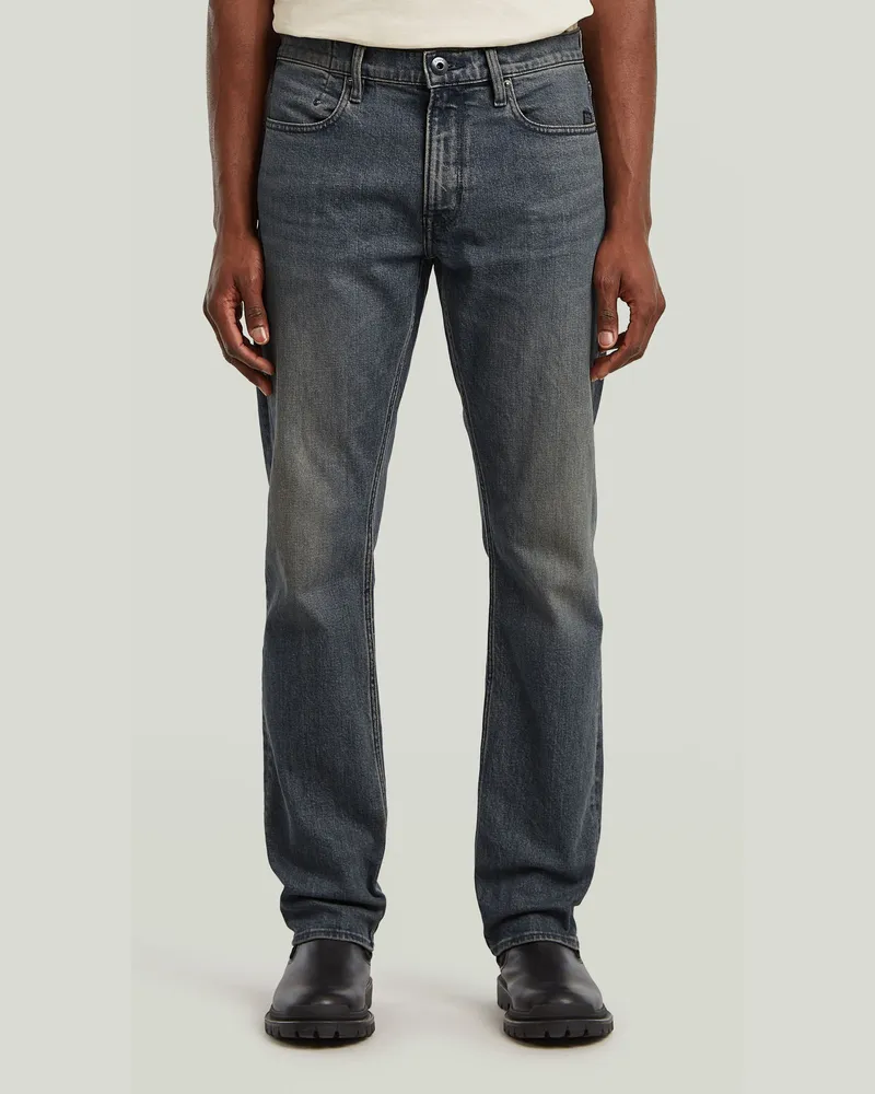 G-STAR RAW Mosa Straight Jeans - Dunkelblau - Herren Dunkelblau