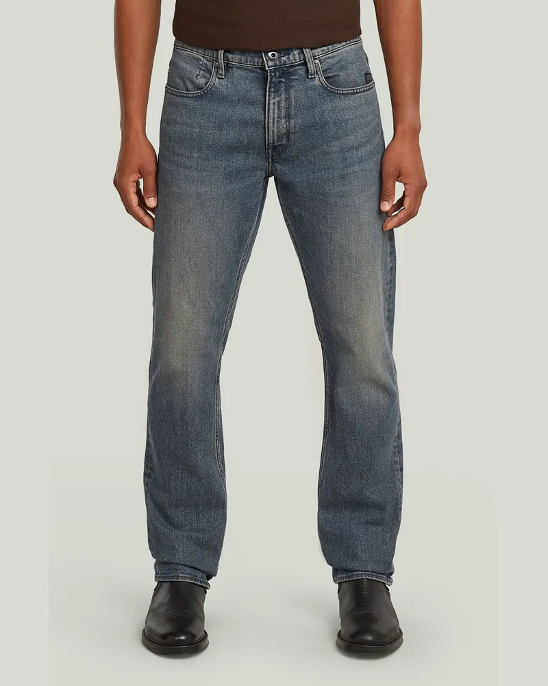 G-STAR RAW Mosa Straight Jeans - Dunkelblau - Herren Dunkelblau