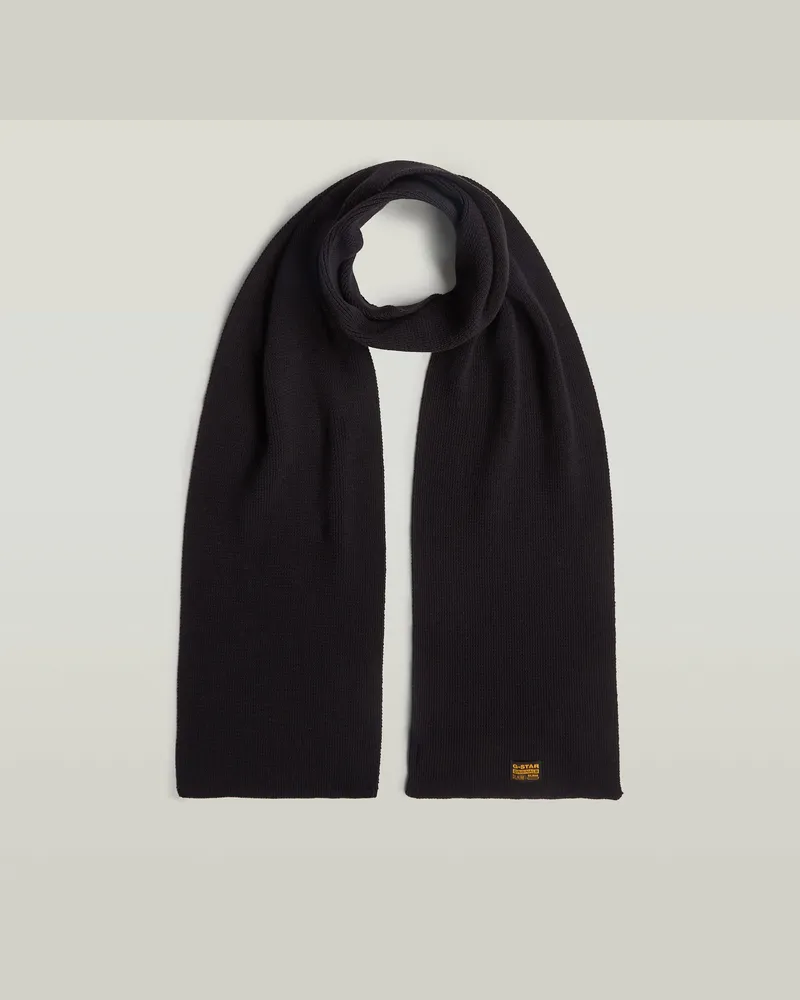 G-STAR RAW Effo Schal - Schwarz - Herren Schwarz