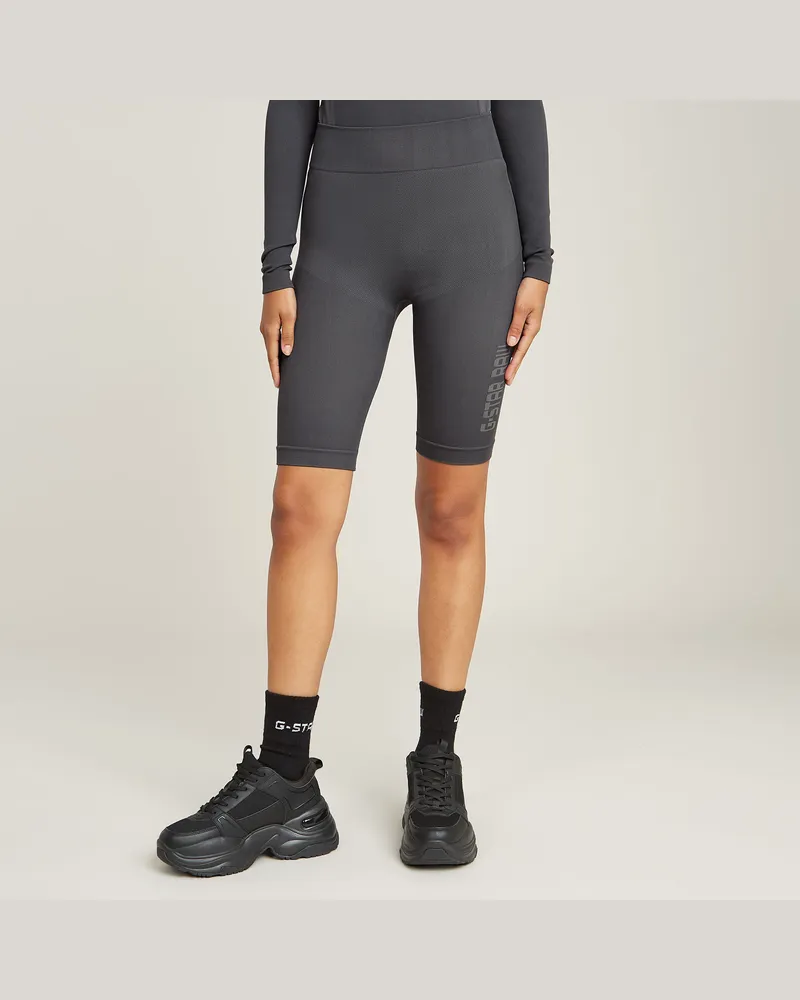 G-STAR RAW Seamless Shorts - Grau - Damen Grau