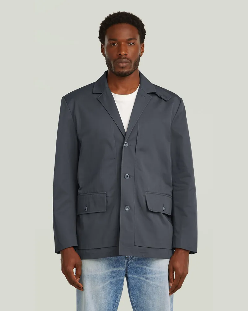 G-STAR RAW 4 Pocket Blazer - Dunkelblau - Herren Dunkelblau