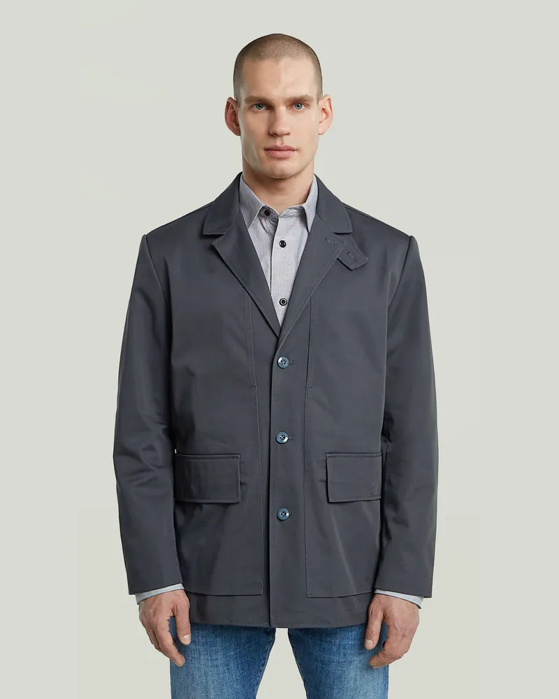 G-STAR RAW 4 Pocket Blazer - Dunkelblau - Herren Dunkelblau