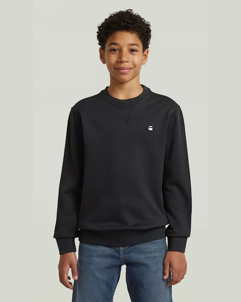 G-STAR RAW Boys Premium Core Sweatshirt - Dunkelblau - jungen Dunkelblau