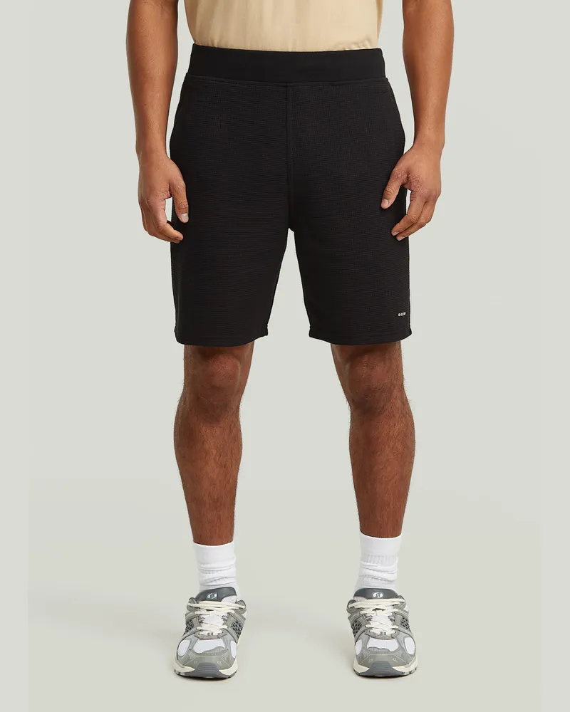 G-STAR RAW Structured Jersey Short - Schwarz - Herren Schwarz