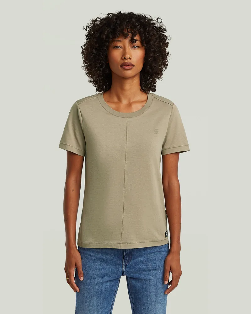 G-STAR RAW Front Seam T-Shirt - Beige - Damen Beige