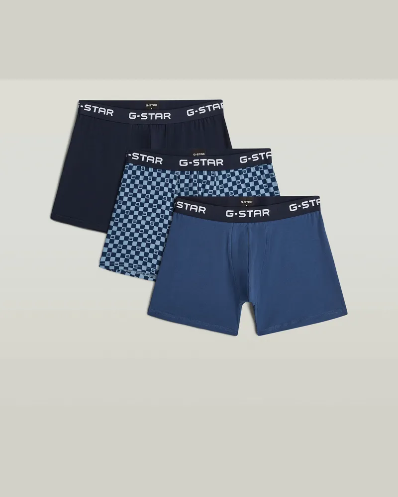 G-STAR RAW Boxer Brief 3er-Pack - Mehrfarbig - Herren Mehrfarbig