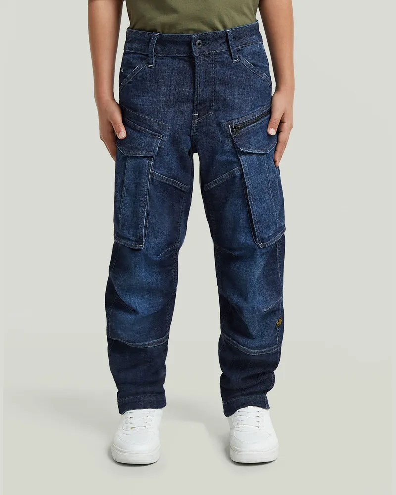 G-STAR RAW Boys Rovic Zip Regular Tapered Jeans - Dunkelblau - jungen Dunkelblau