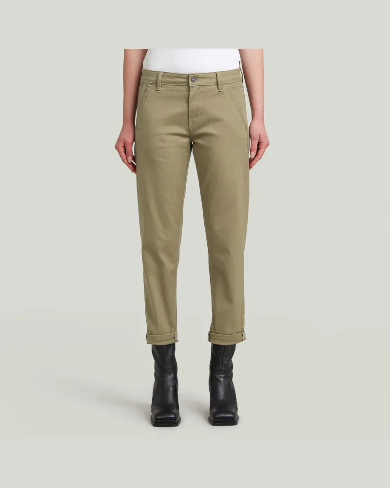 G-STAR RAW Kate Boyfriend Hose - Grün - Damen Grün