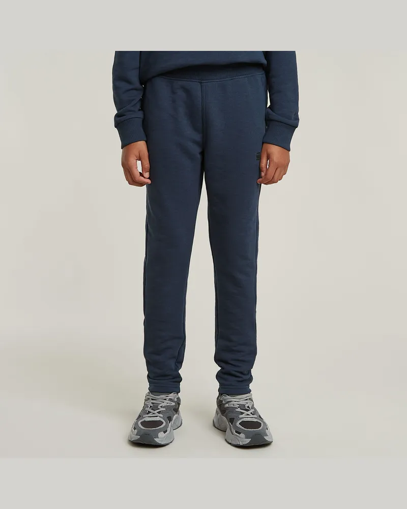 G-STAR RAW Jungen Jogginghose Slim Unbrushed - Dunkelblau - jungen Dunkelblau