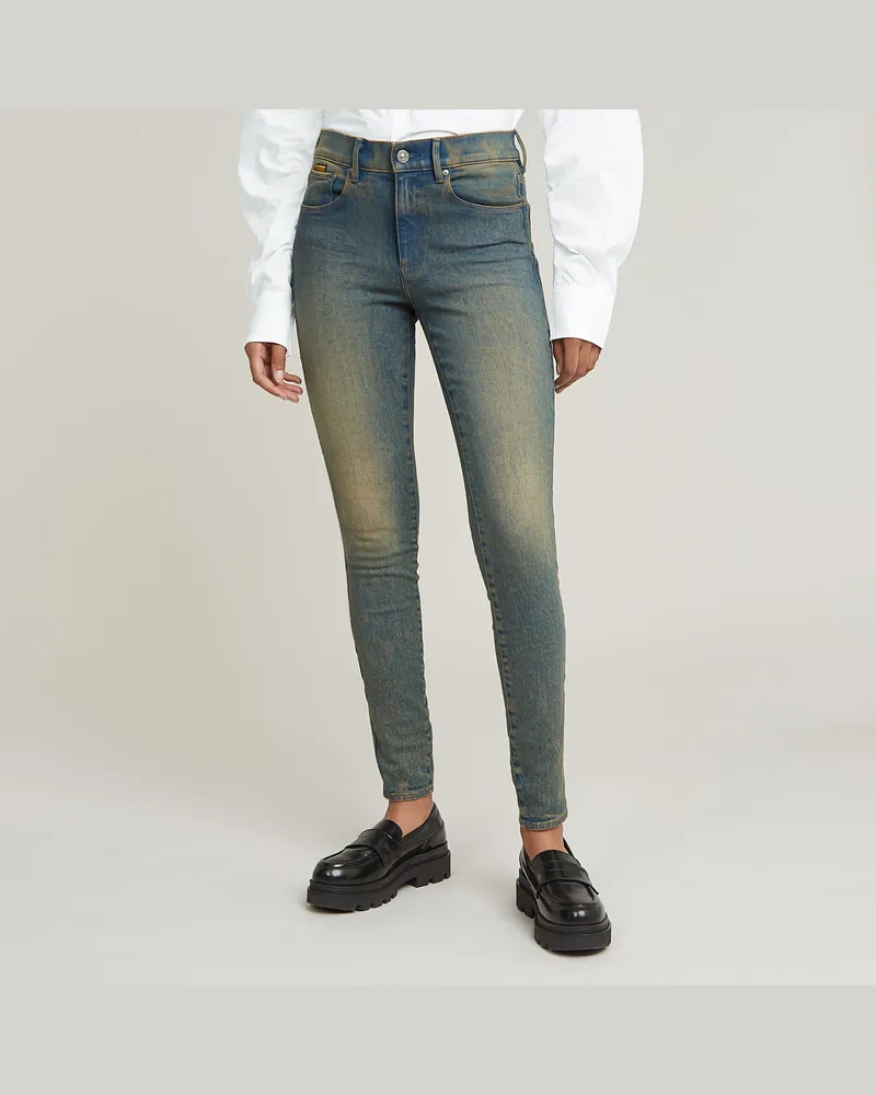 G-STAR RAW 3301 Skinny Jeans - Dunkelblau - Damen Dunkelblau