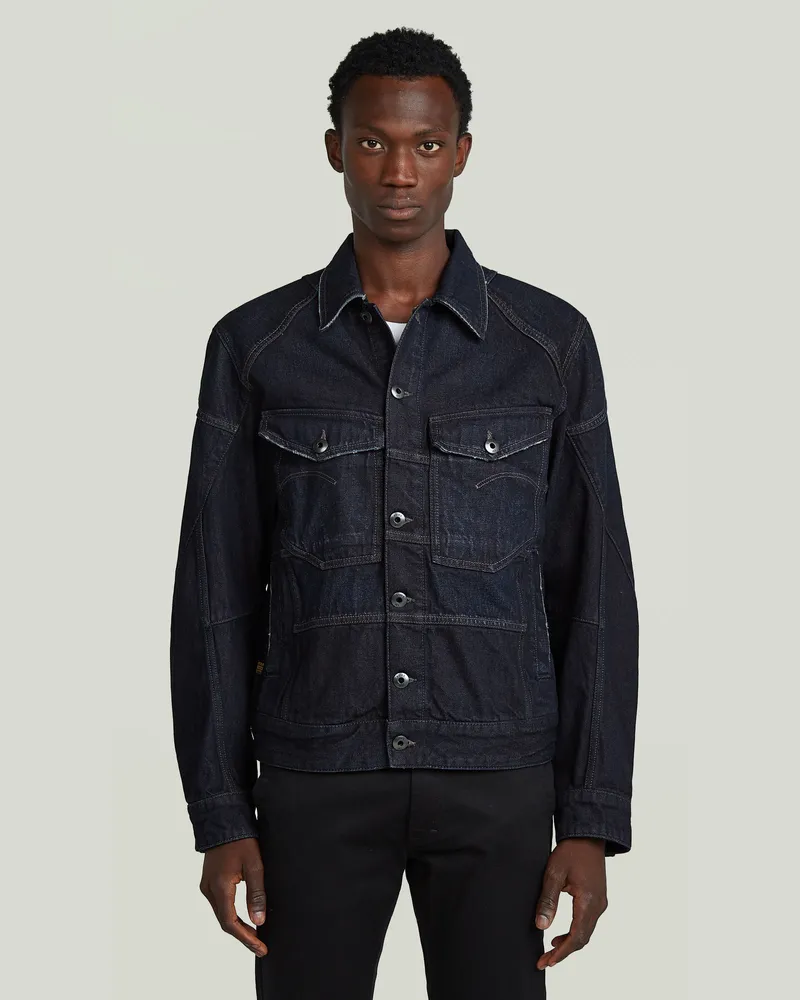G-STAR RAW Kitoh 3D Jacke - Dunkelblau - Herren Dunkelblau