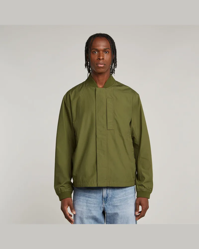 G-STAR RAW Leichte Bomberjacke - Grün - Herren Grün