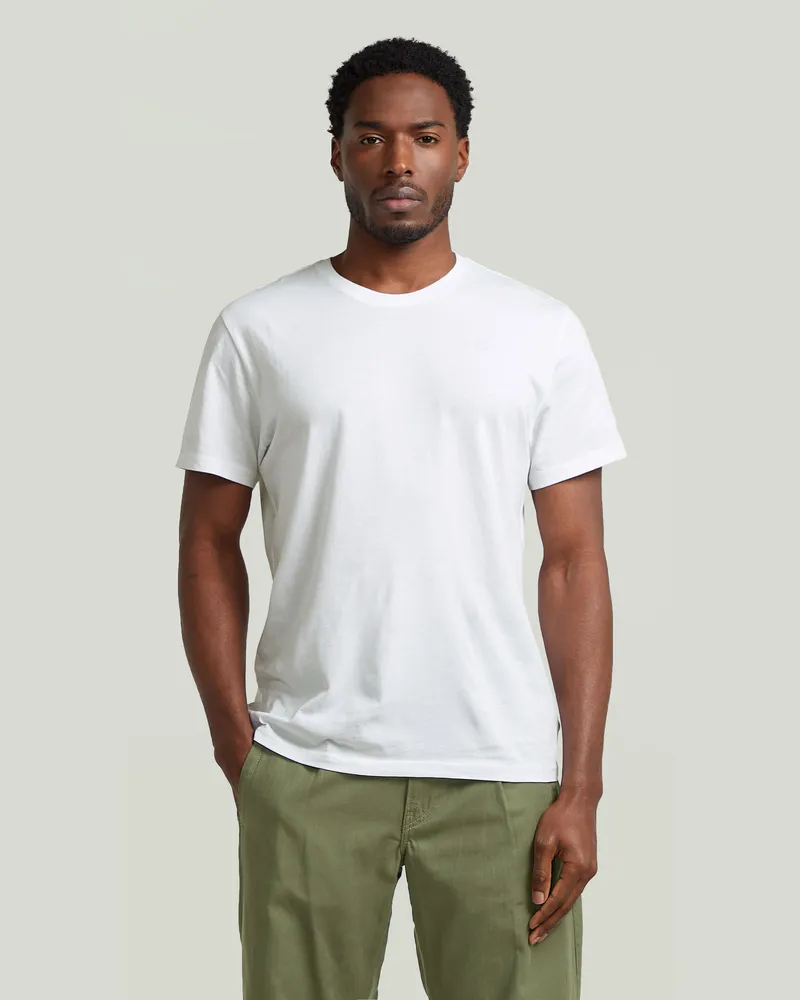 G-STAR RAW Graw T-Shirt - Weiß - Herren Weiß