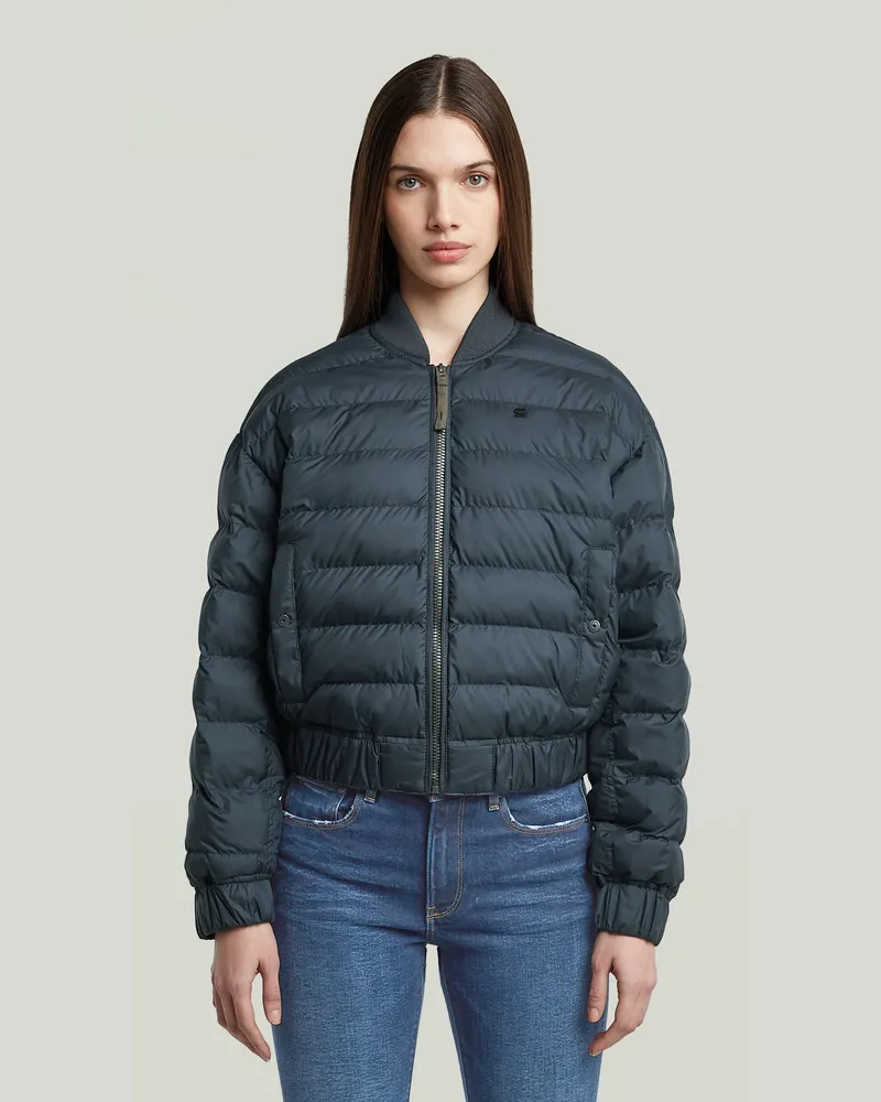 G-STAR RAW Lightweight Quilted Jacke - Dunkelblau - Damen Dunkelblau