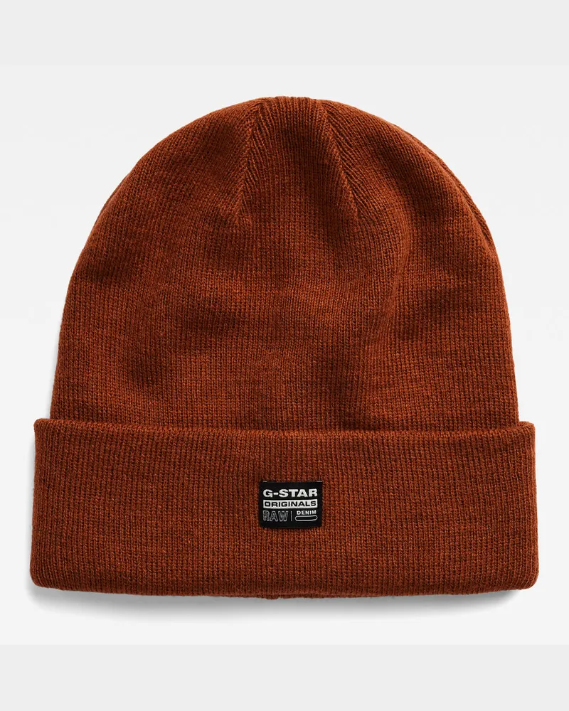 G-STAR RAW Effo Long Beanie - Rot - Herren Rot