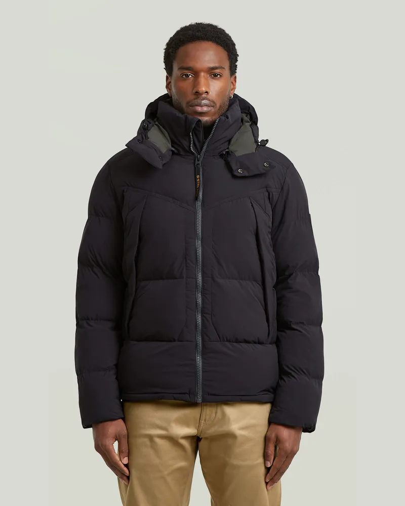 G-STAR RAW G-Whistler Padded Hooded Jacke 2.0 - Schwarz - Herren Schwarz