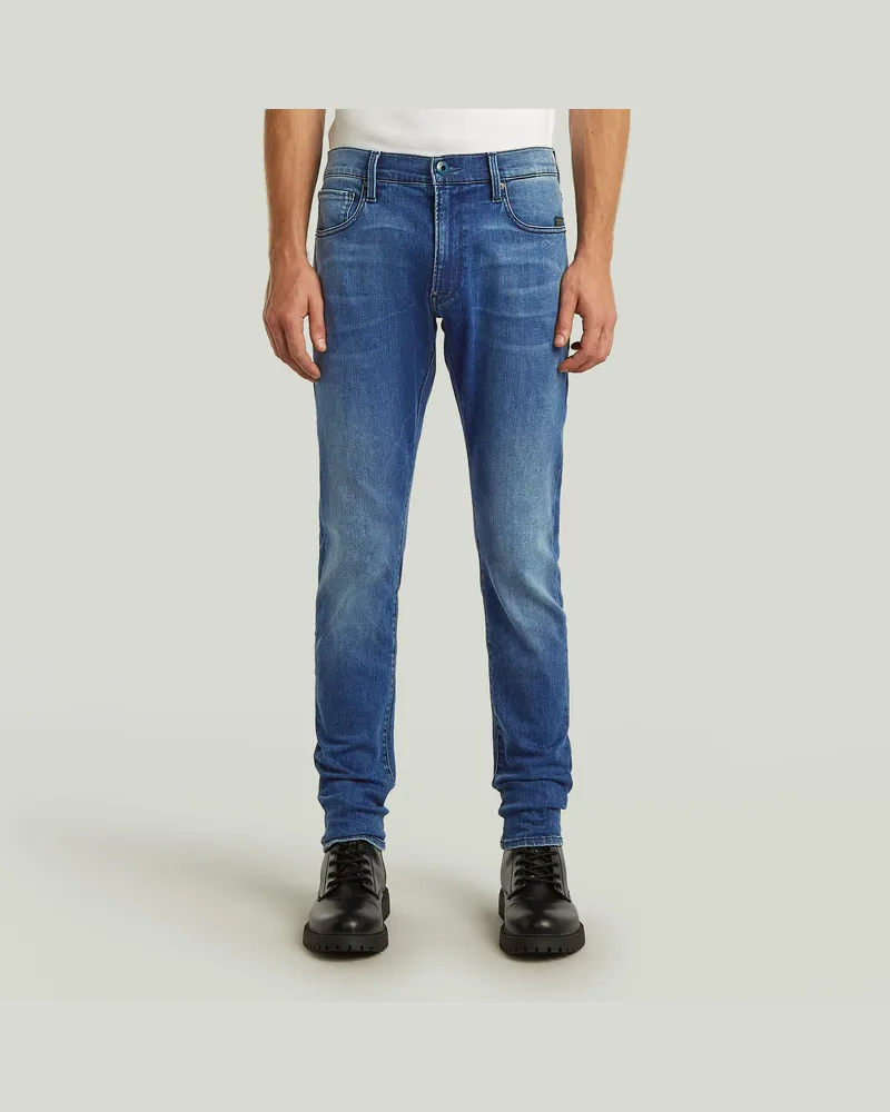 G-STAR RAW Revend Skinny Jeans - Mittelblau - Herren Mittelblau