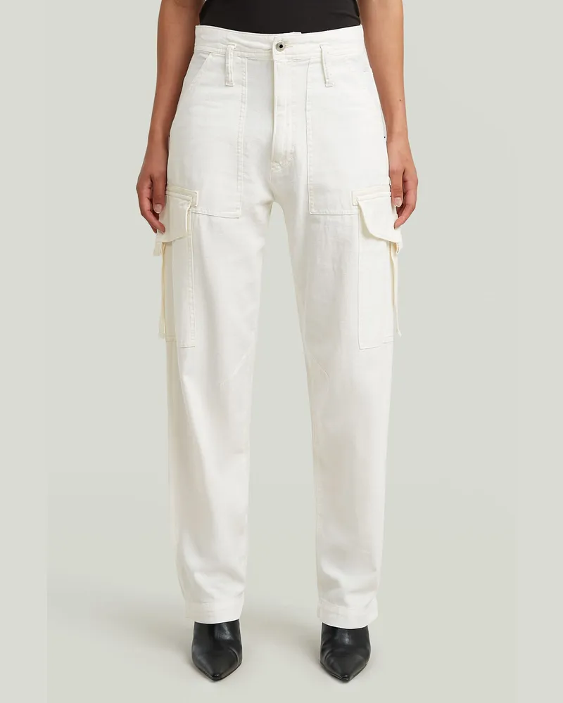G-STAR RAW Soft Outdoors Hose - Weiß - Damen Weiß