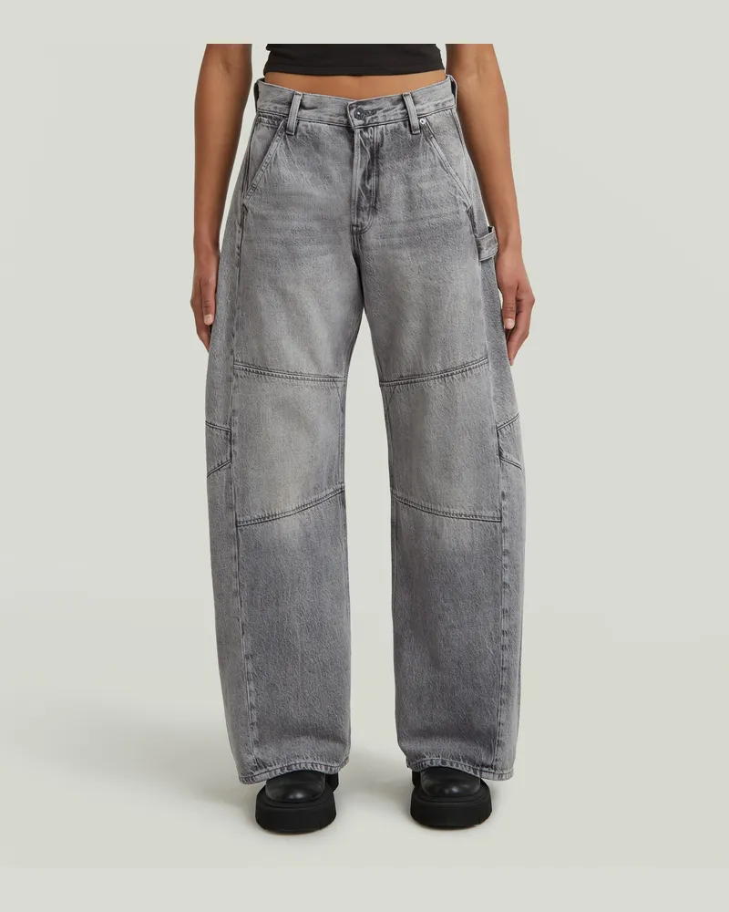G-STAR RAW Bowey Extreme Carpenter Loose Jeans - Grau - Damen Grau