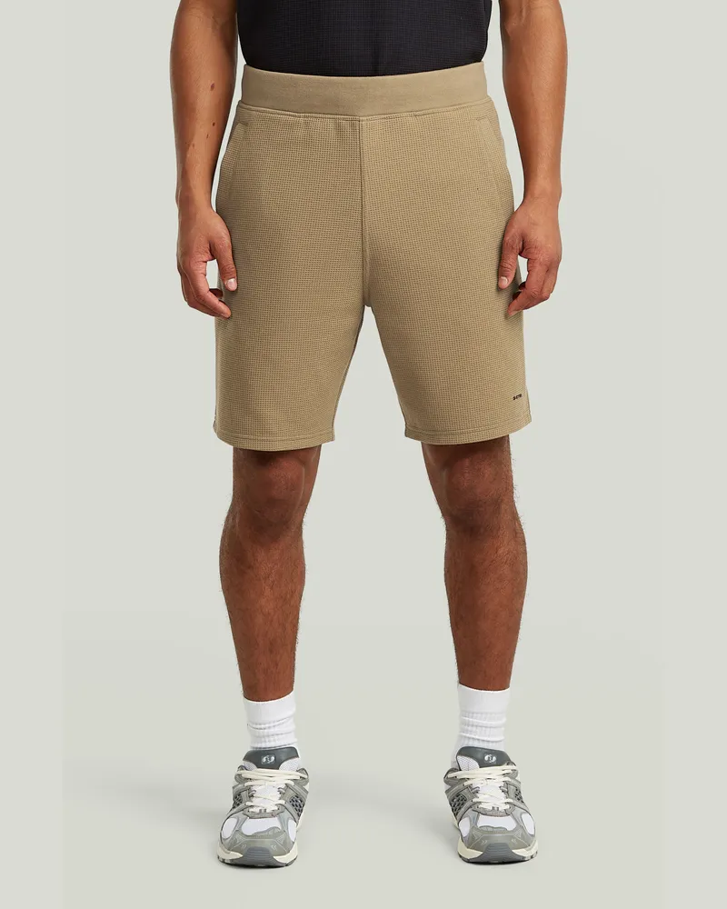G-STAR RAW Structured Jersey Shorts - Beige - Herren Beige