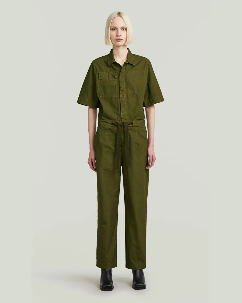 G-STAR RAW Army Jumpsuit - Grün - Damen Grün