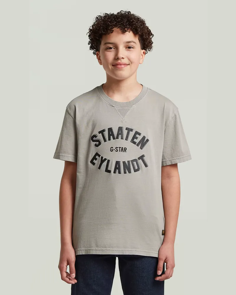 G-STAR RAW Boys Nifous T-Shirt - Grau - jungen Grau
