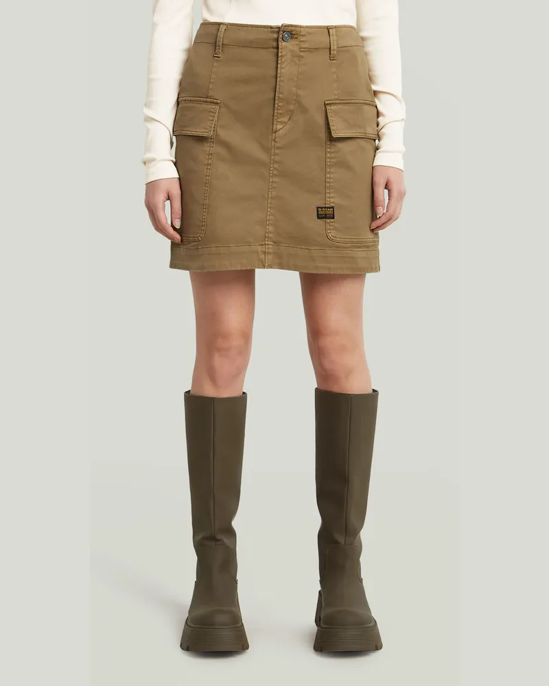 G-STAR RAW Cargo Short Rock - Braun - Damen Braun