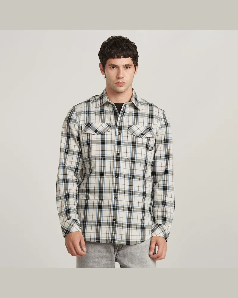 G-STAR RAW Marine Slim Hemd - Mehrfarbig - Herren Mehrfarbig