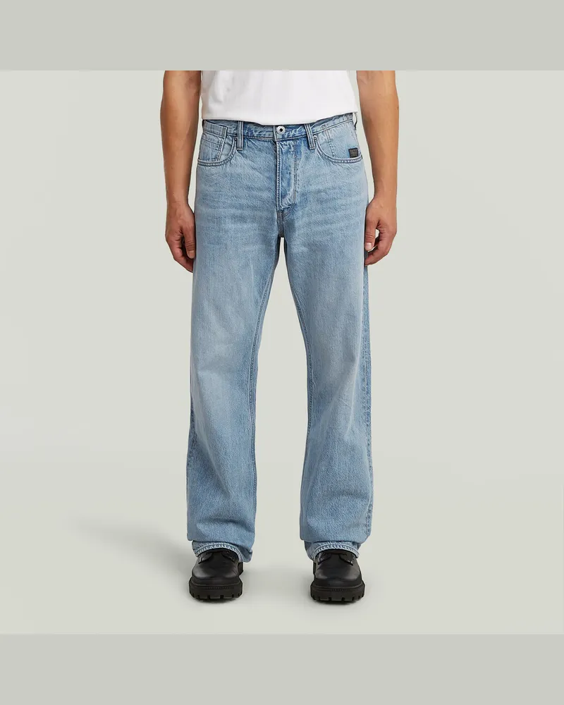 G-STAR RAW Deeggie Relaxed Straight Jeans - Hellblau - Herren Hellblau