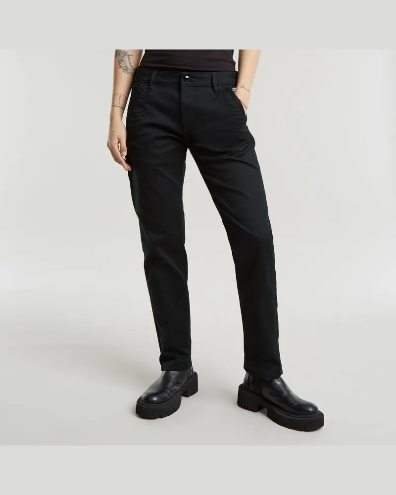 G-STAR RAW Kate Boyfriend Hose - Schwarz - Damen Schwarz