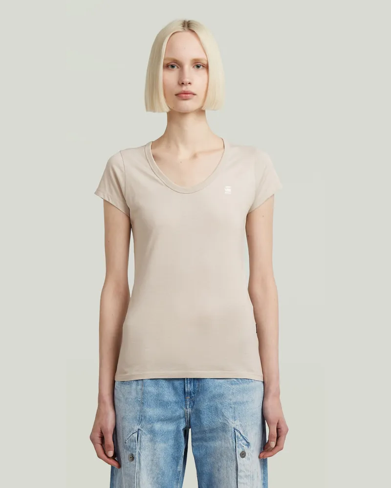 G-STAR RAW Slim Top - Beige - Damen Beige