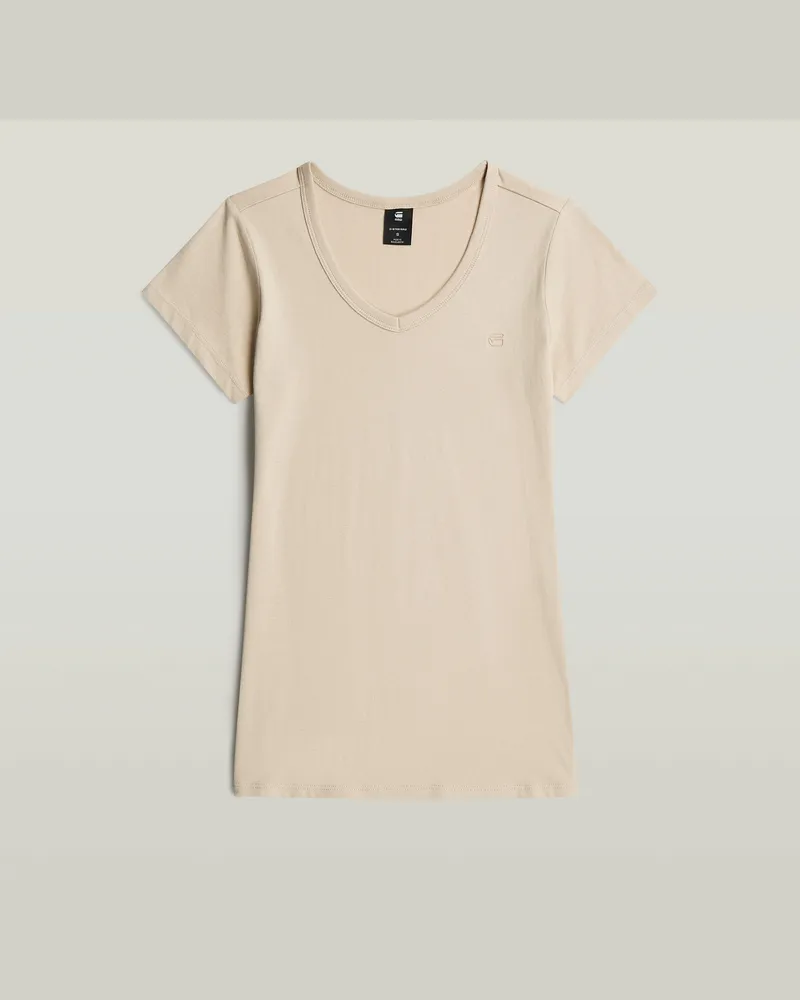 G-STAR RAW Slim V T-Shirt - Pink - Damen Pink
