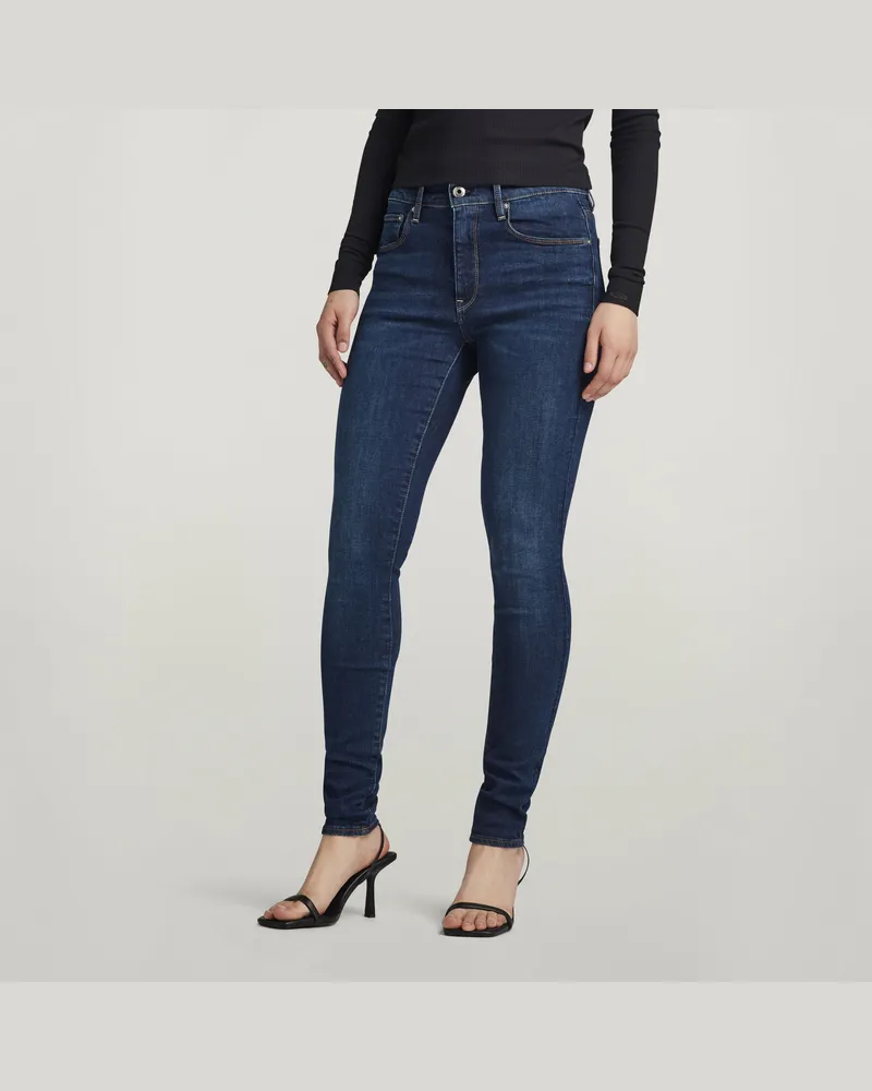 G-STAR RAW 3301 Skinny Jeans - Dunkelblau - Damen Dunkelblau