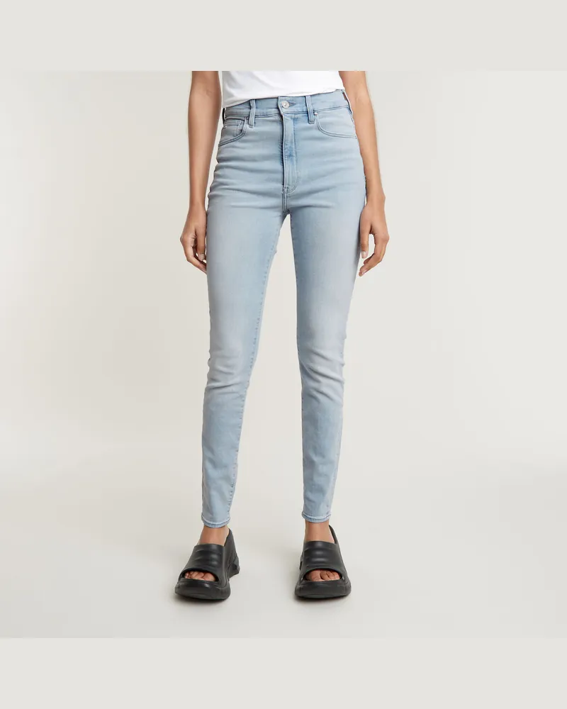 G-STAR RAW Kafey Ultra High Skinny Jeans - Hellblau - Damen Hellblau