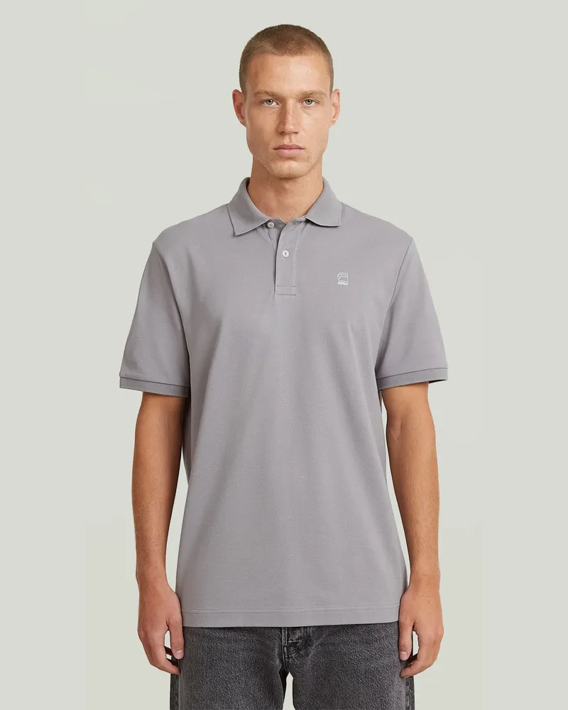 G-STAR RAW Oluv Polo - Grau - Herren Grau